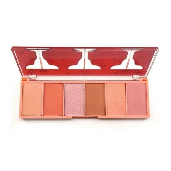 2 FOR $20. Italia Deluxe "Buzzed N' Blushed" Blushing Highlighter Palette - Picture 4 of 4